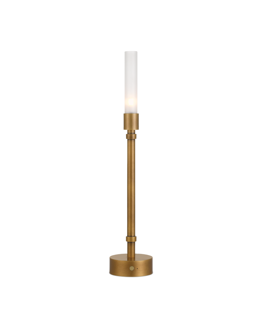 Paseo Brass Cordless Table Lamp