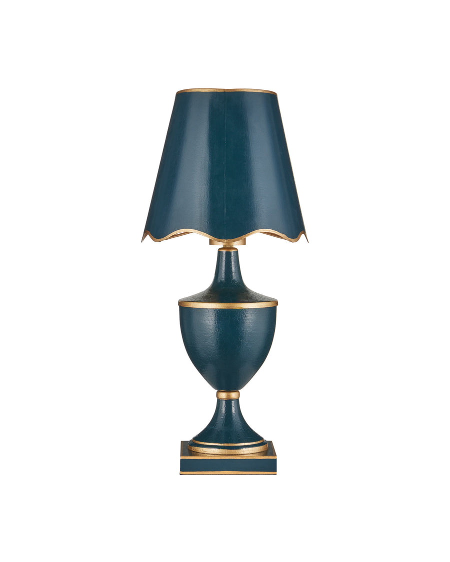 Travelogue Navy Cordless Table Lamp