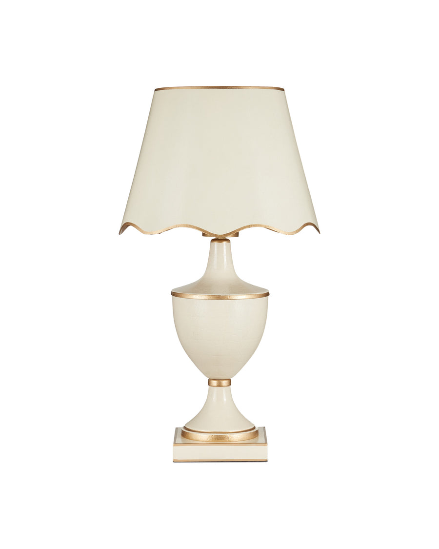Travelogue Ivory Cordless Table Lamp