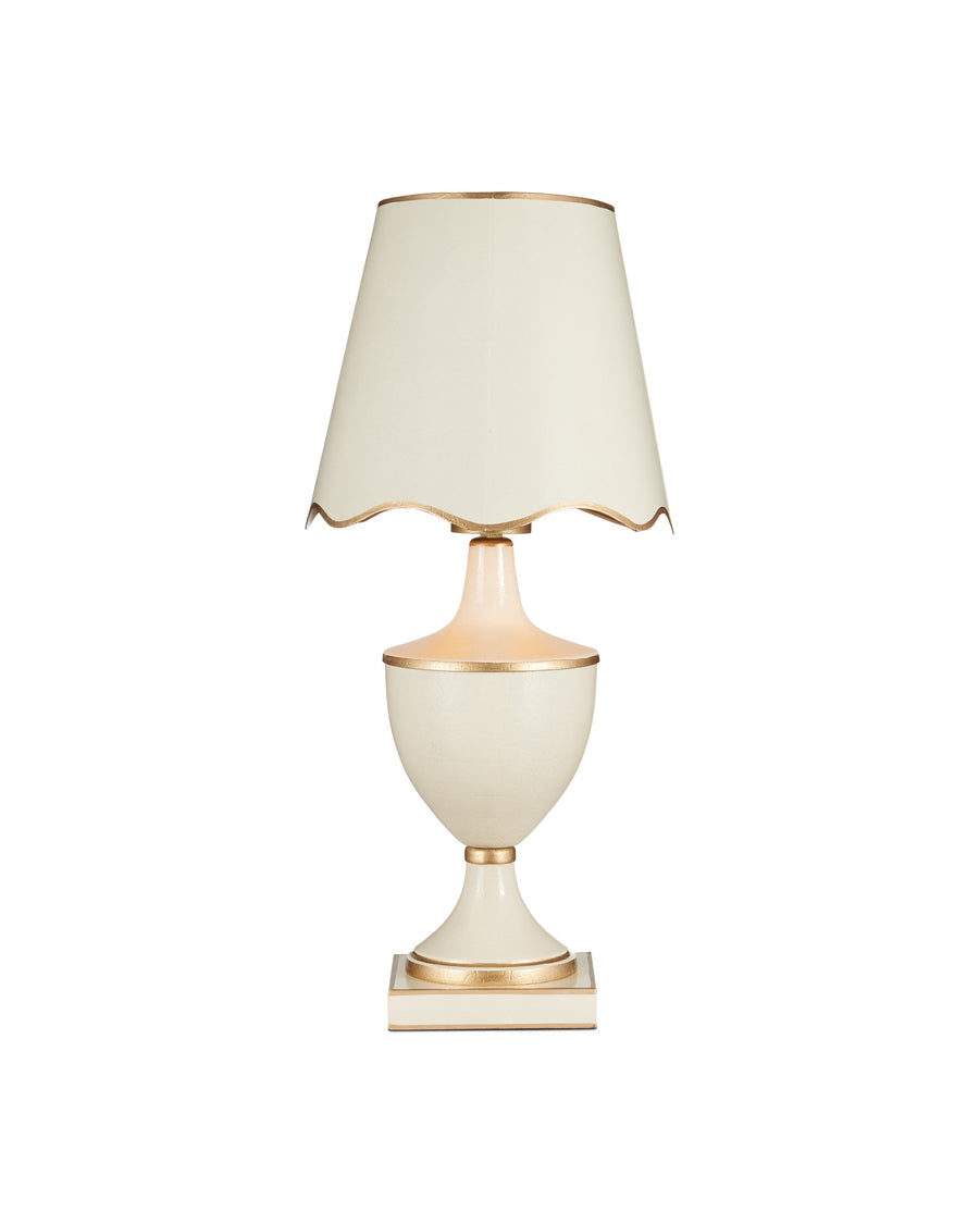 Travelogue Ivory Cordless Table Lamp