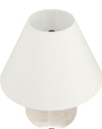 Meandro White Cordless Table Lamp