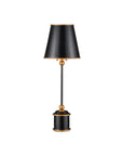 Daphne Black Cordless Table Lamp