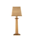Wander Antique Brass Cordless Table Lamp