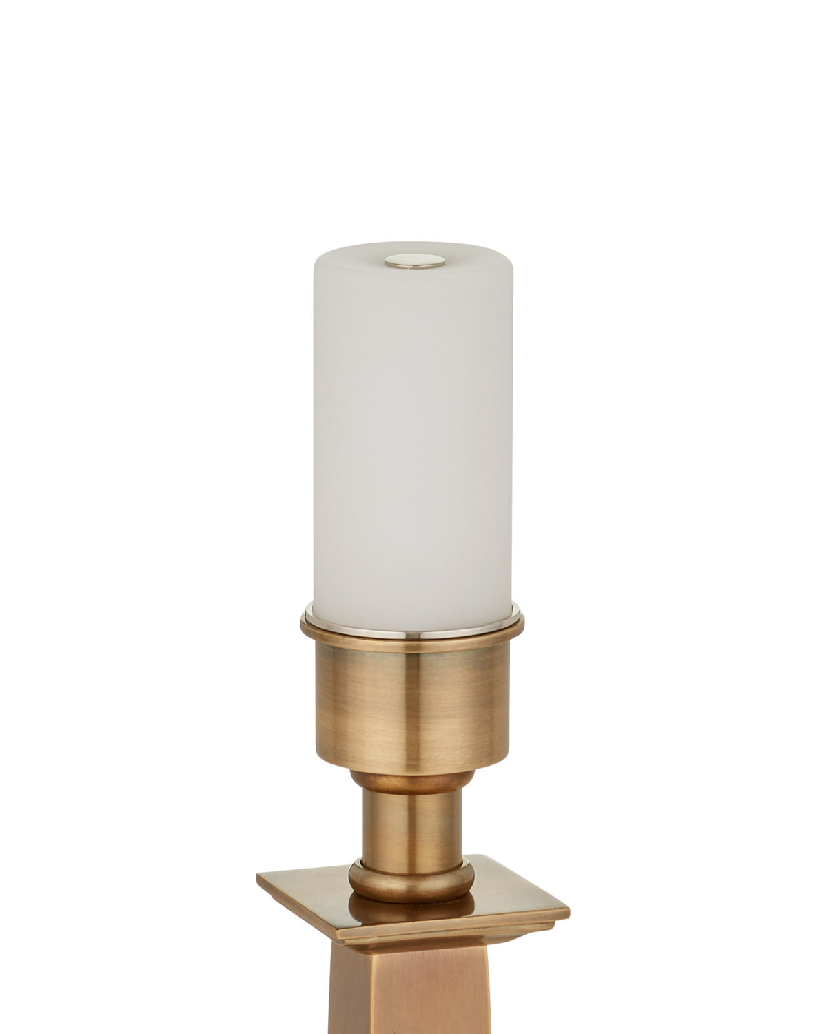 Wander Antique Brass Cordless Table Lamp