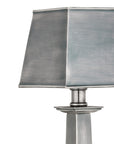 Wander Antique Silver Cordless Table Lamp
