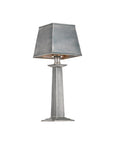 Wander Antique Silver Cordless Table Lamp
