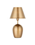Volley Antique Brass Cordless Table Lamp