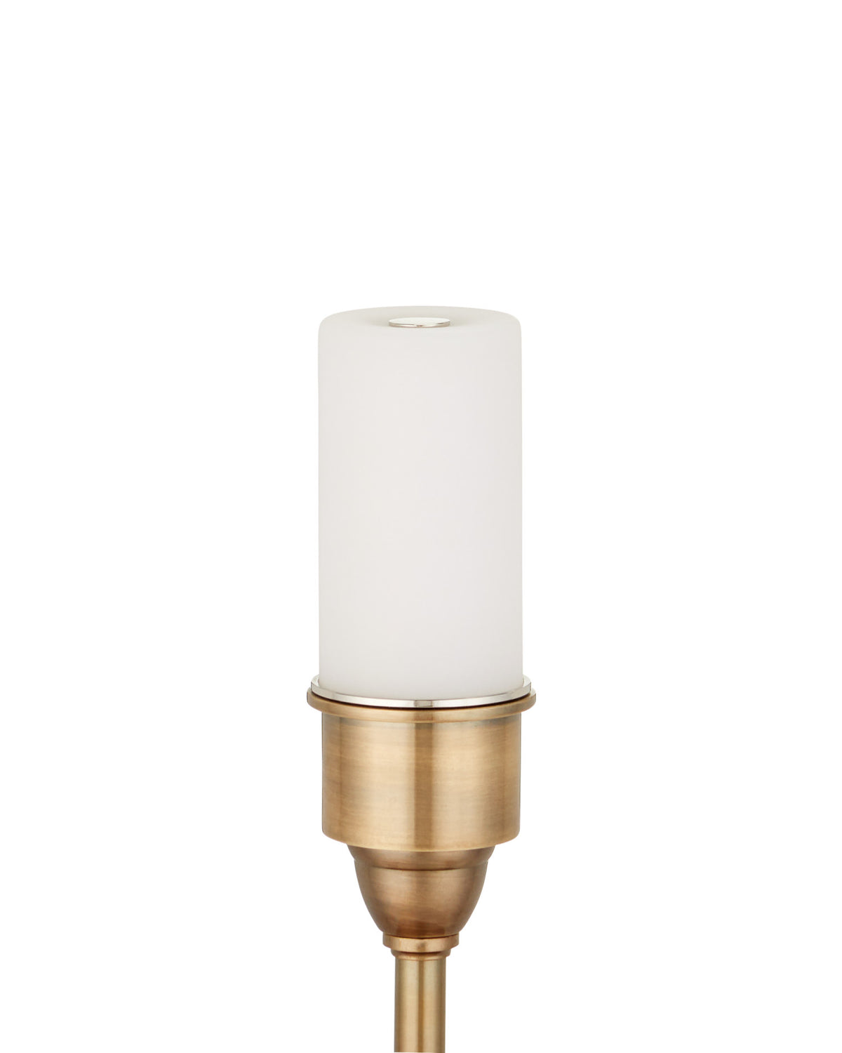 Volley Antique Brass Cordless Table Lamp