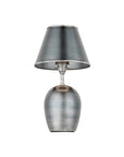 Volley Antique Silver Cordless Table Lamp