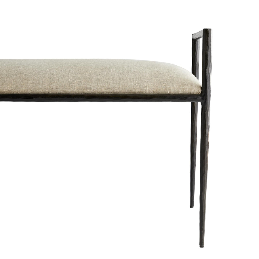 Barbana Bench-Natural Linen