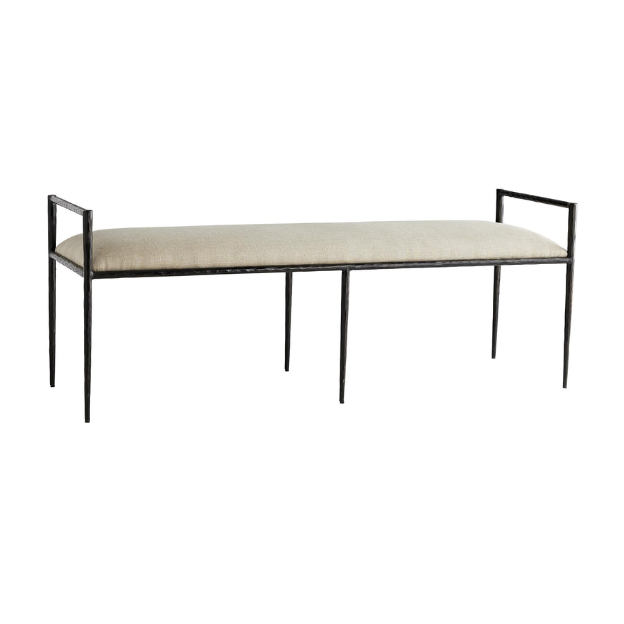 Barbana Bench-Natural Linen