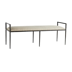 Barbana Bench-Natural Linen