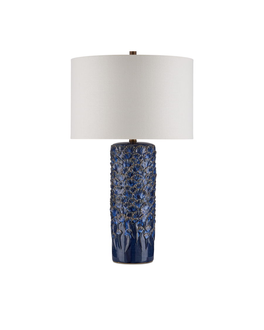 Fairmont Dark Blue Table Lamp