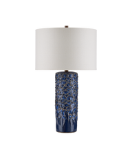 Fairmont Dark Blue Table Lamp