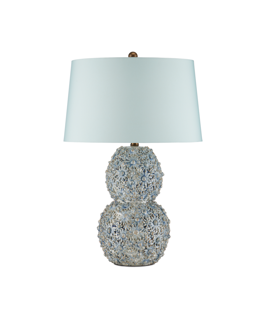 Jessamine Blue Table Lamp