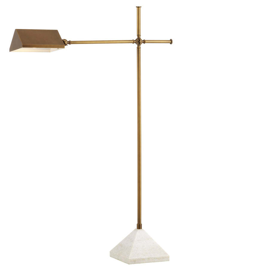 Repertoire Brass Floor Lamp - Maison Vogue