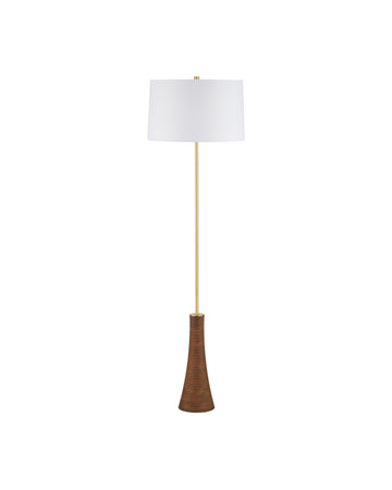 Lathe Floor Lamp