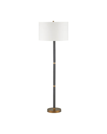 Gavin Black Floor Lamp