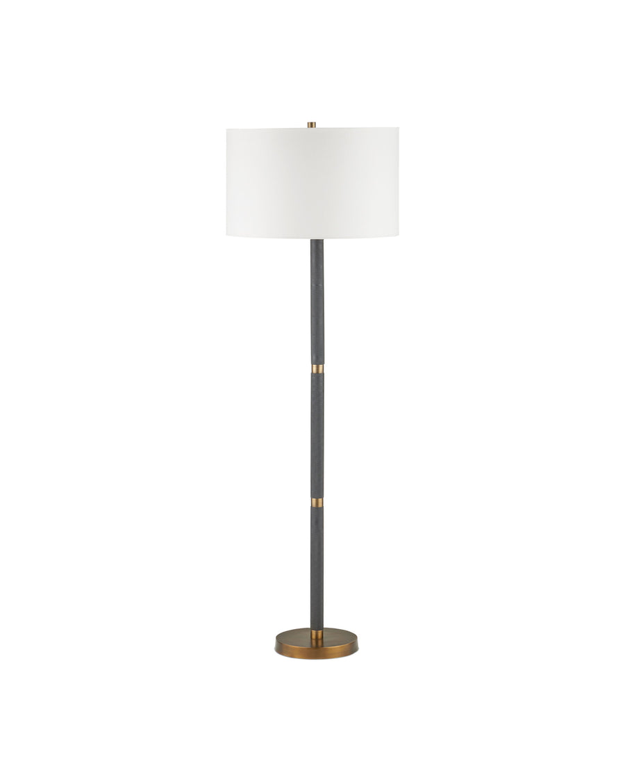 Gavin Black Floor Lamp