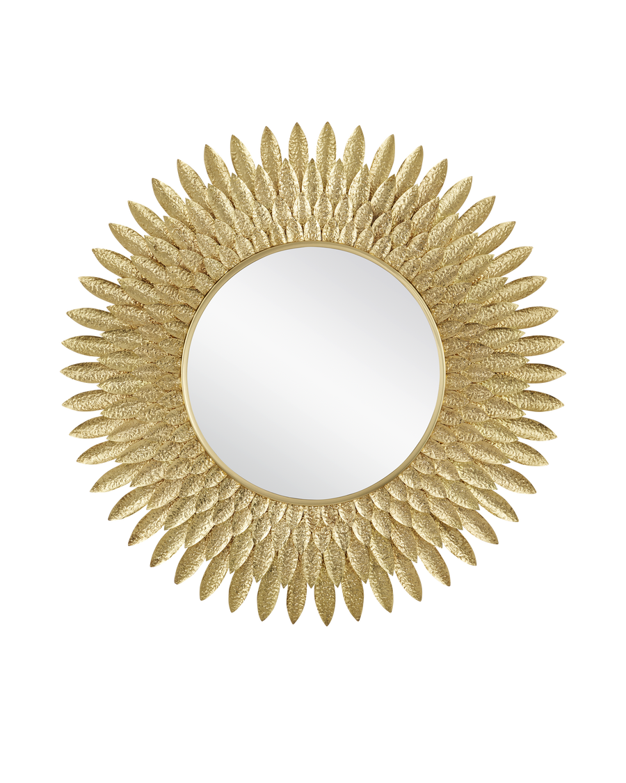 Plume Round Mirror