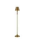 Viaggio Antique Brass Cordless Floor Lamp