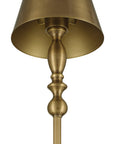 Viaggio Antique Brass Cordless Floor Lamp
