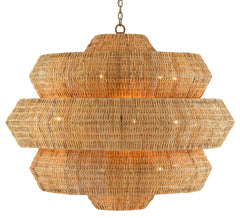 Antibes Grande Natural Chandelier - Maison Vogue