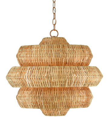 Antibes Small Natural Chandelier