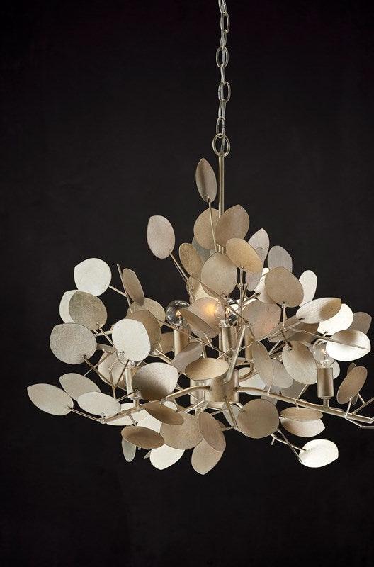 Lunaria Large Silver Chandelier - Maison Vogue
