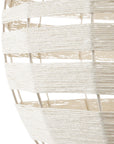 Lapsley White Orb Chandelier - Maison Vogue