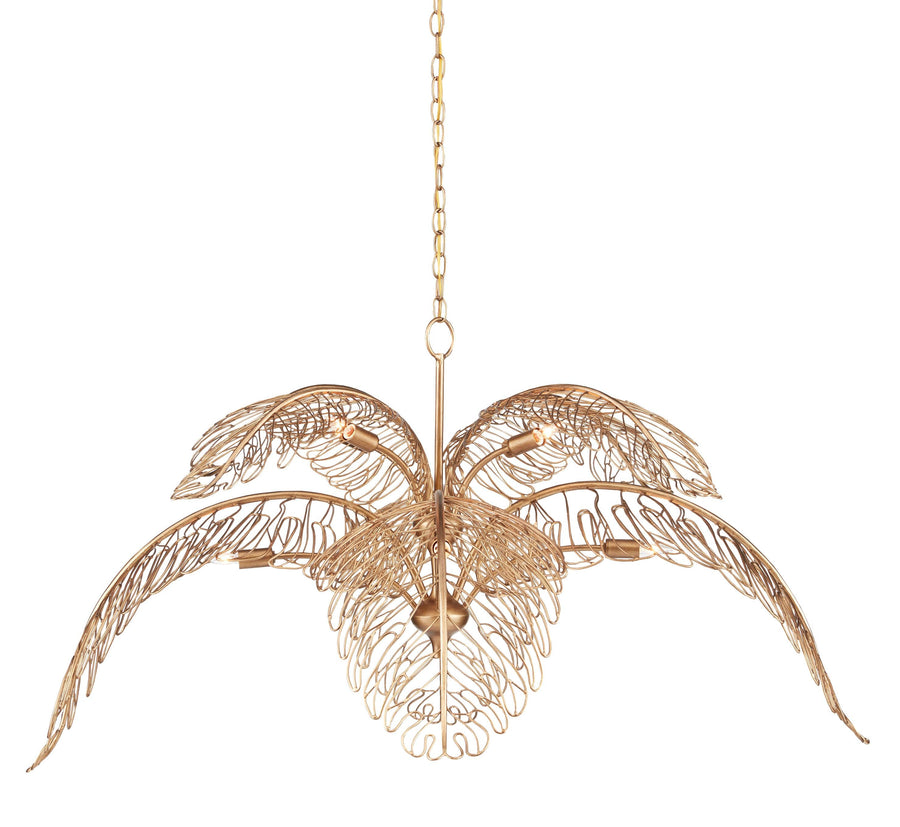 Taormina Brass Chandelier - Maison Vogue