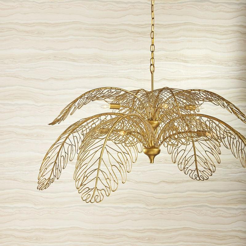 Taormina Brass Chandelier - Maison Vogue