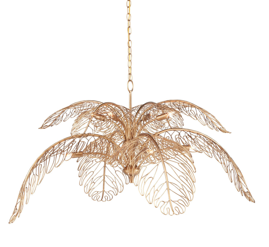 Taormina Brass Chandelier - Maison Vogue