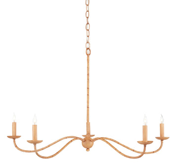 Saxon Small Natural Chandelier