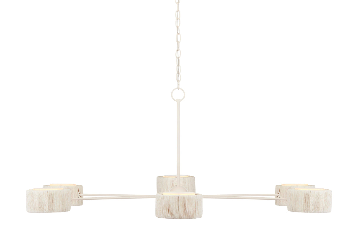 Monreale White Chandelier - Maison Vogue