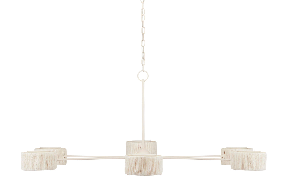 Monreale White Chandelier - Maison Vogue