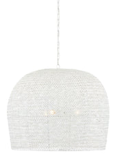 Piero Large White Chandelier - Maison Vogue
