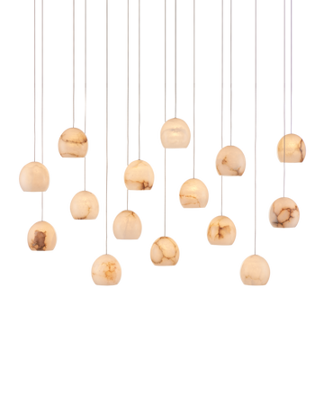 Lazio 15-Light Linear Multi-Drop Pendant