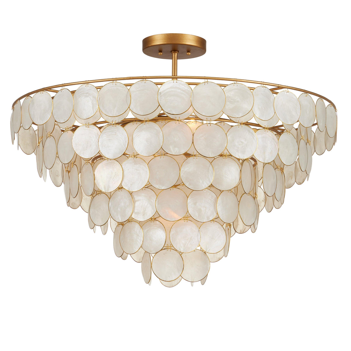 Bon Vivant Large Semi-Flush Mount - Maison Vogue