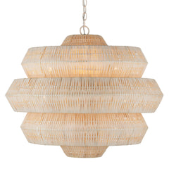 Antibes Medium White Chandelier - Maison Vogue