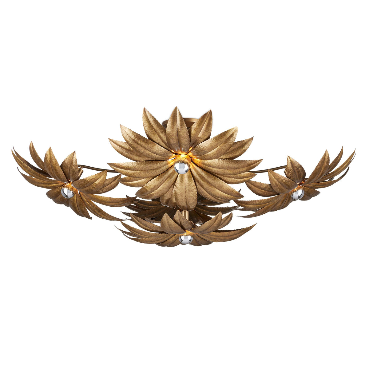 Alithea Medium Semi-Flush Mount - Maison Vogue