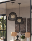 Osbert Black Pendant