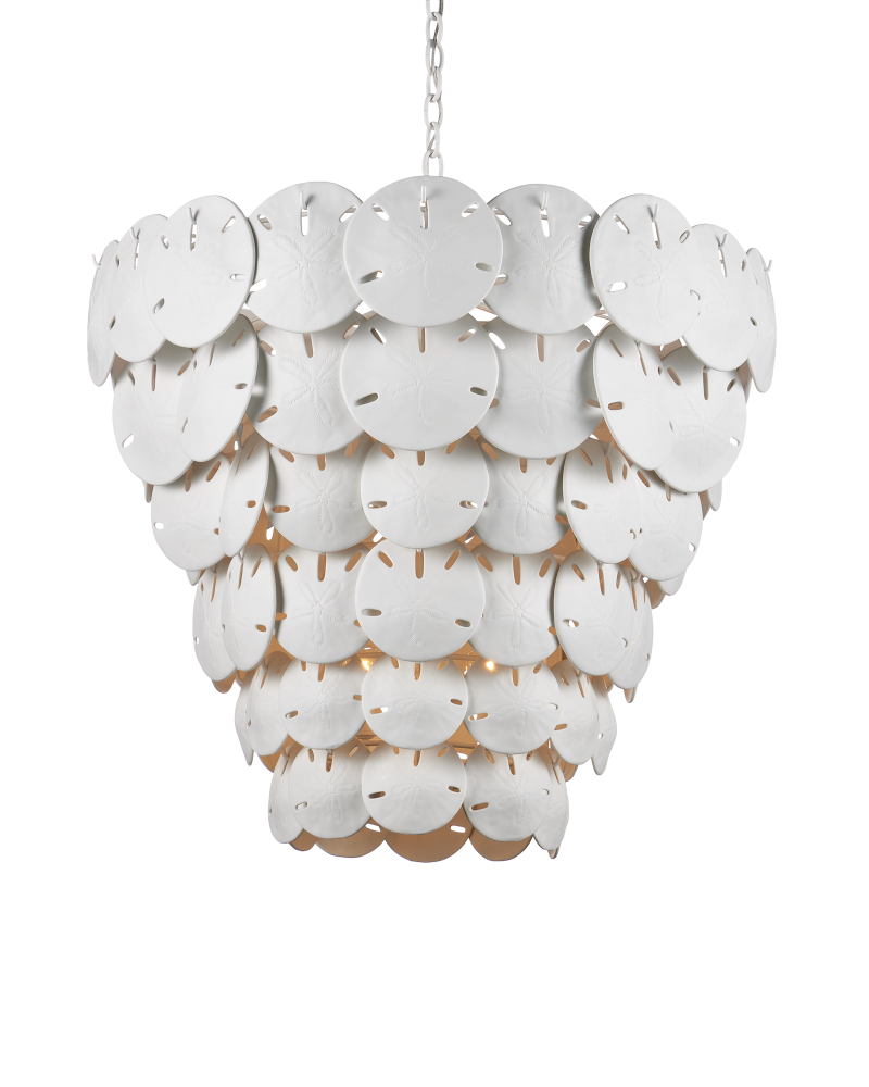 Tulum Extra Large White Chandelier