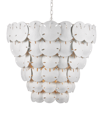 Tulum Extra Large White Chandelier