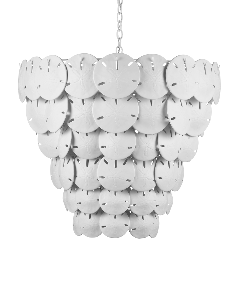 Tulum Extra Large White Chandelier