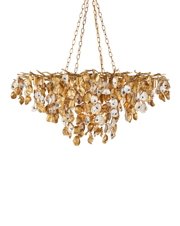 Lucullan Gold Chandelier