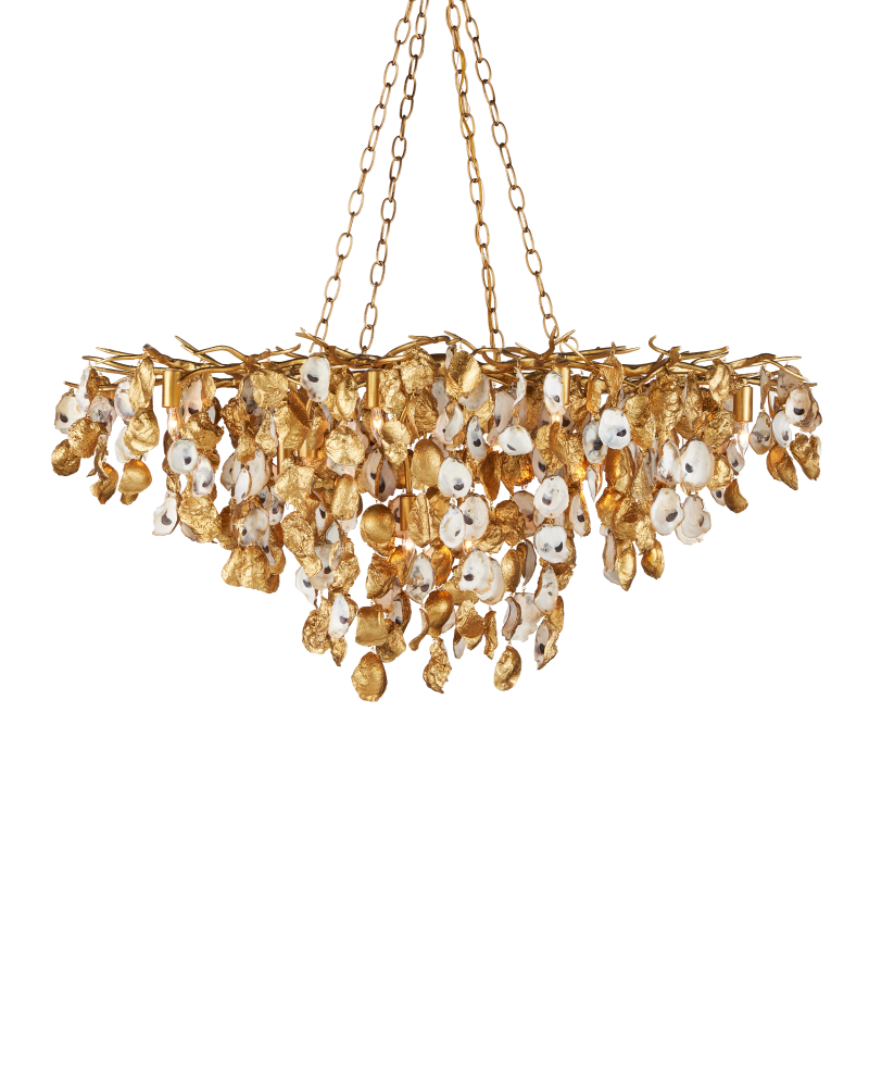 Lucullan Gold Chandelier