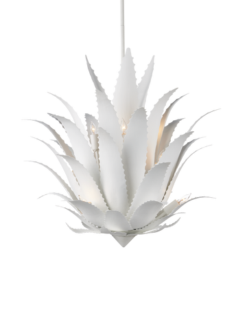 Agave White Chandelier