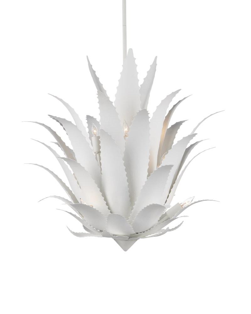 Agave White Chandelier