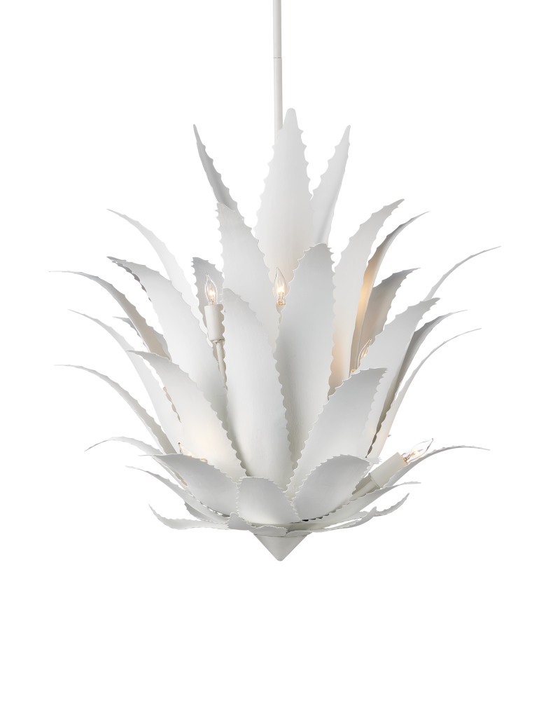 Agave White Chandelier